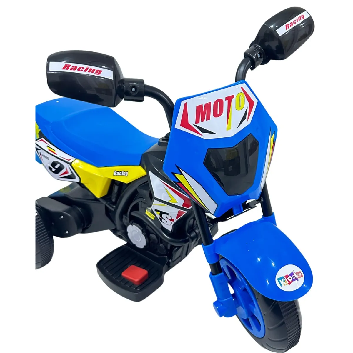 KIDSHOP - Moto Recargable Electricas Montable PT603 Azul