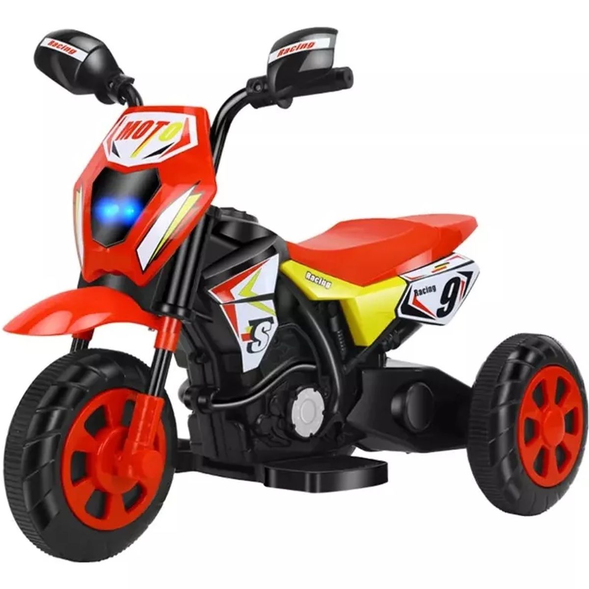 KIDSHOP - Moto Recargable Electricas Montable PT603 Rojo