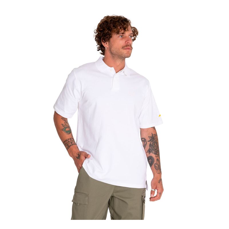 CAT - Camisa Hombre CAT LOGO PIQUE POLO 4010329-BOH CAT