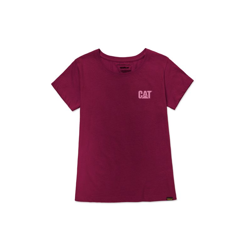 CAT - Camiseta MUJER CAT LOGO TEE 4010555-8OJ CAT
