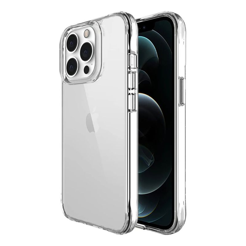 SPACE - Estuche Compatible iPhone 16 Pro Antichoque Transparente