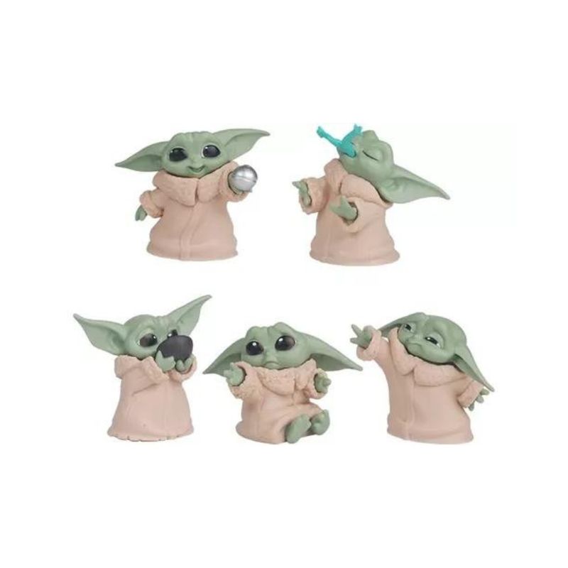 GENERICO - Paquete De 5 Regalos Baby Yoda Muñeco Grogu