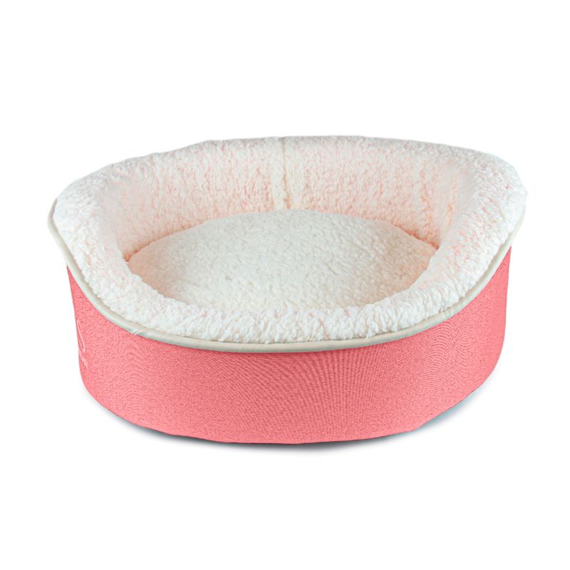 VIPETS - Cama Donut Talla L Rosa