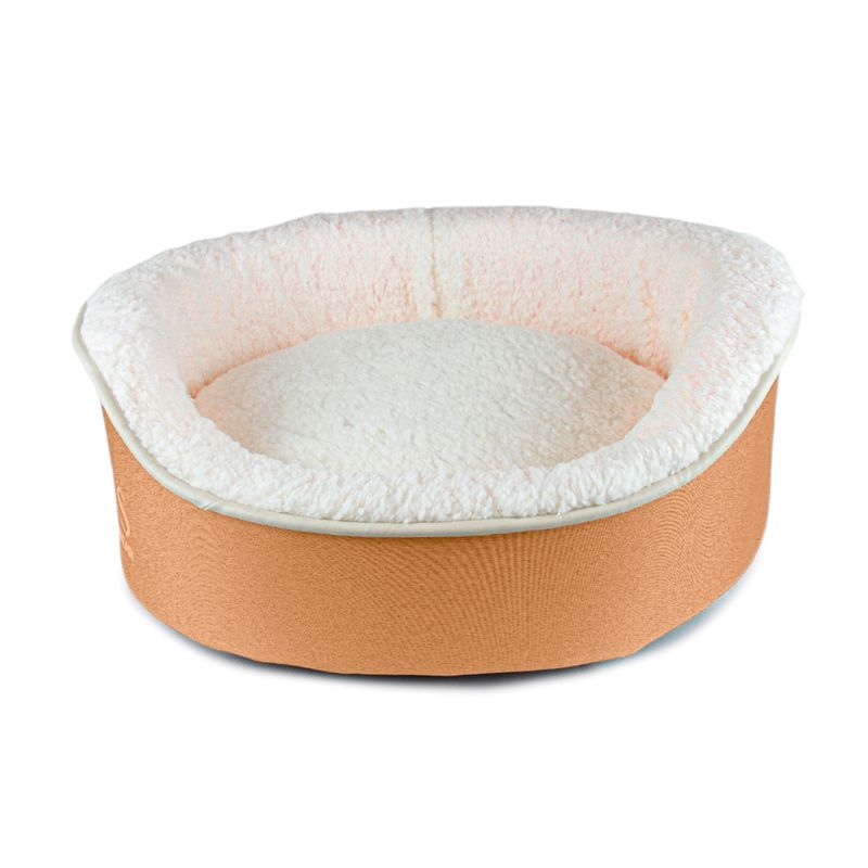VIPETS - Cama Donut Talla XL Camel