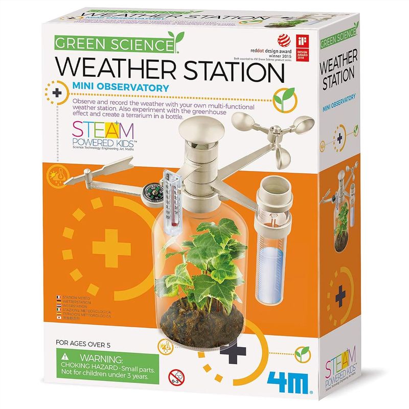 4M - KIT CIENTÍFICO - ESTACIÓN METEOROLÓGICA Y CAMBIO CLIMÁTICO