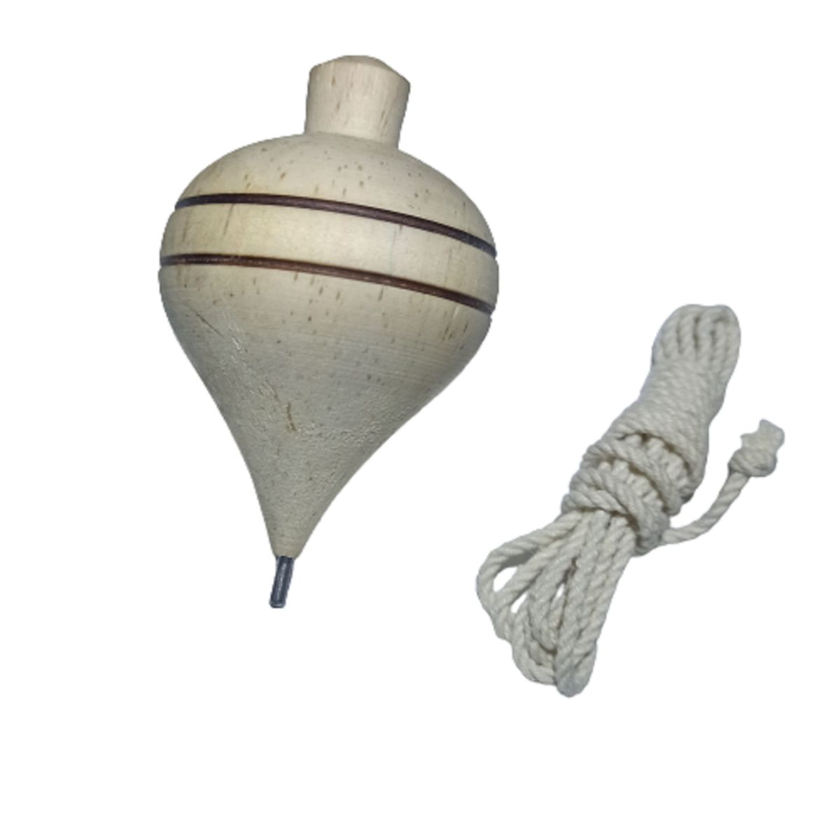 MAFEGO - Trompo En Madera Sin Pintar Mafego Mfg1208 Madera