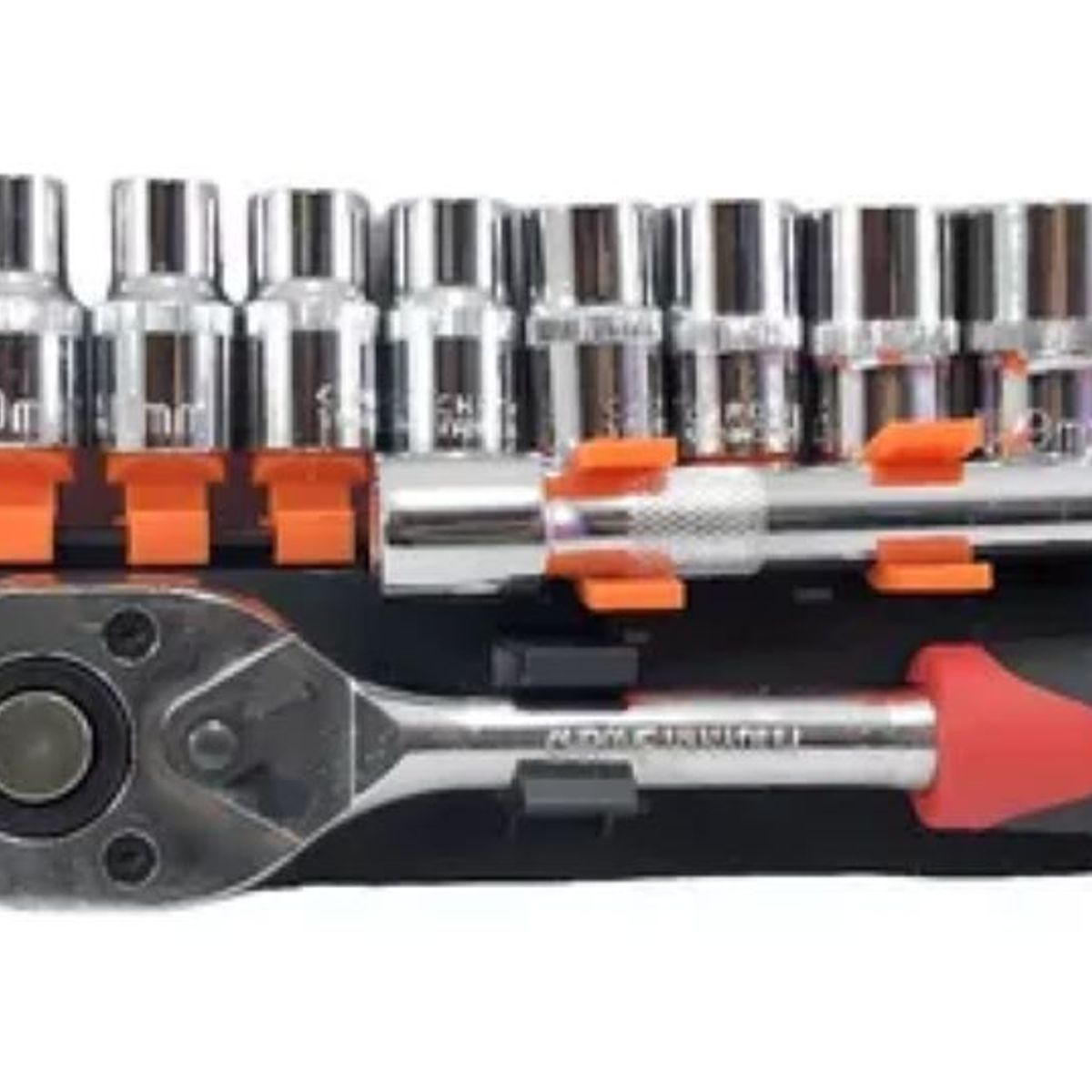 GENERAL TOOLS - Juego De Copas Más Ratchet De Fuerza 12 Para Trabajo Pesado
