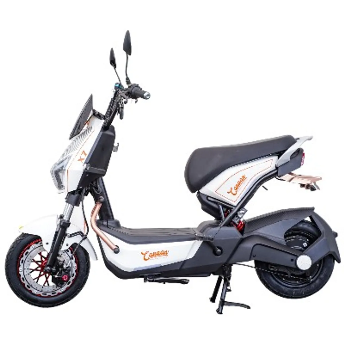 CANAAN - Moto Eléctrica X7 GOLD BLANCA más obsequio