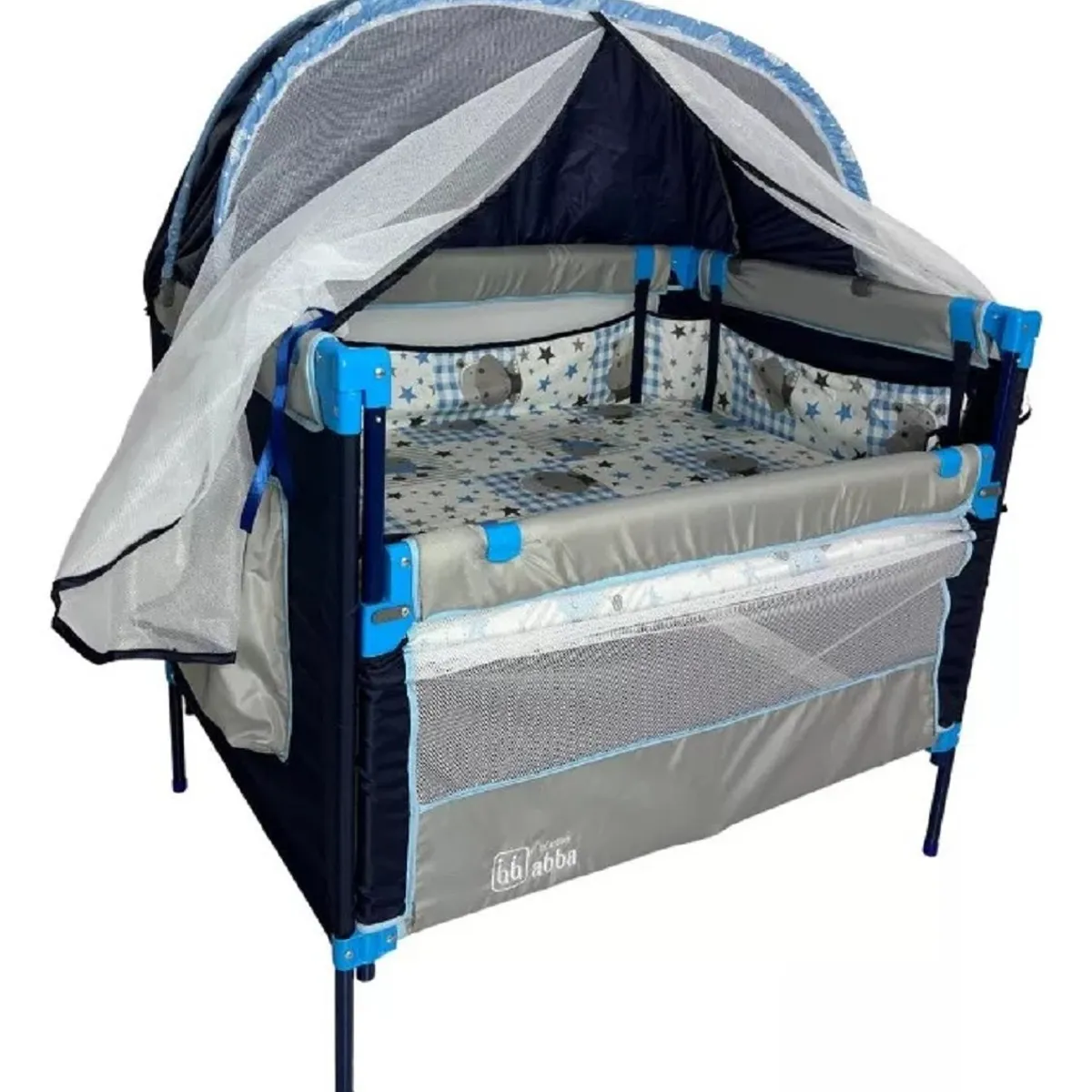 GENERICO - Cuna Para Bebe Corral Tipo Colecho Doble Altura Niño