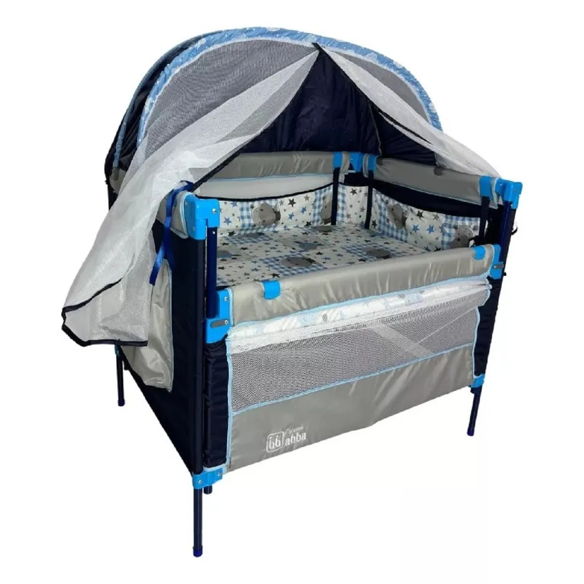 GENERICO - Cuna Para Bebe Corral Tipo Colecho Doble Altura Niño