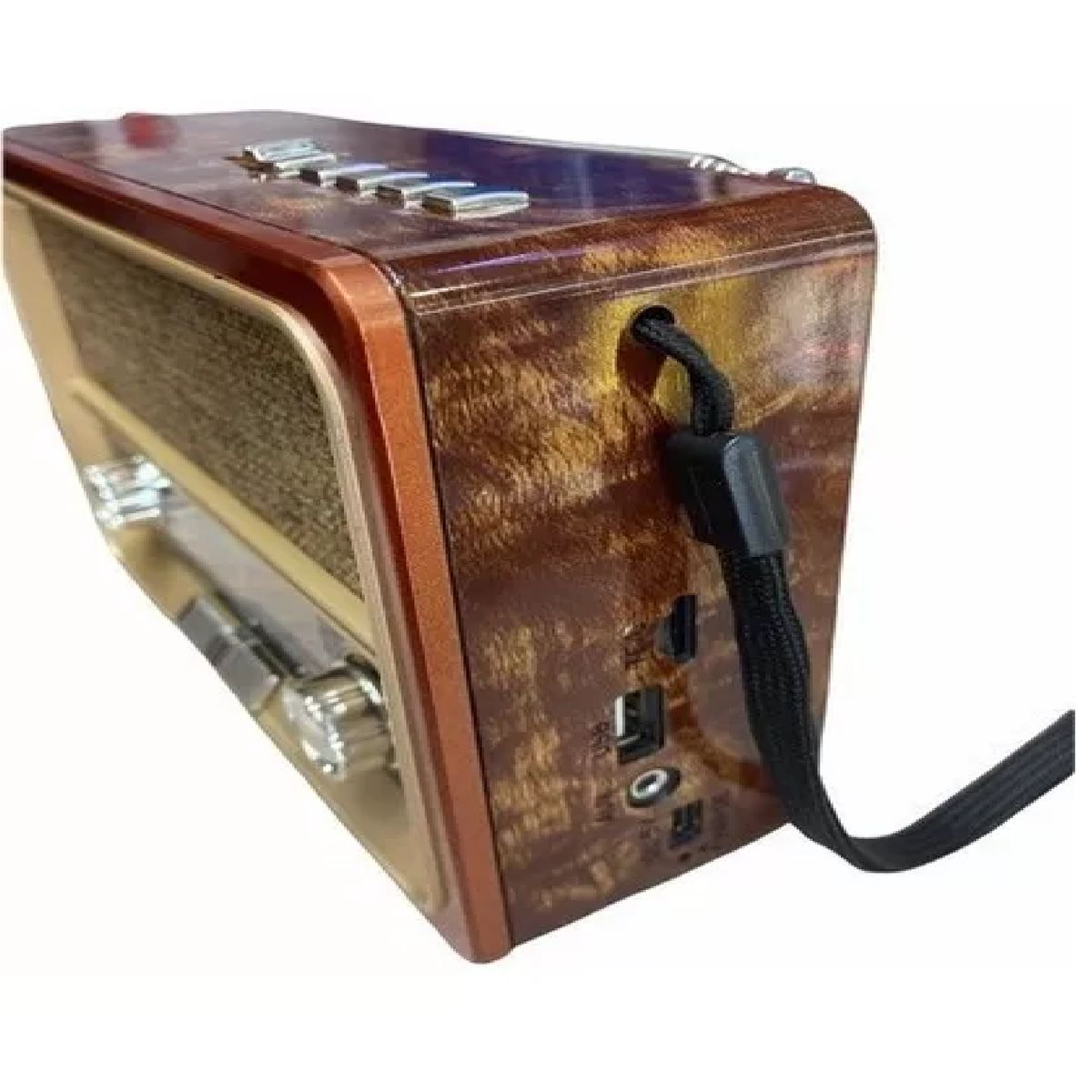 GENERICO - RADIO FX-120BT PARLANTE VINTAGE RETRO BLUETOOTH