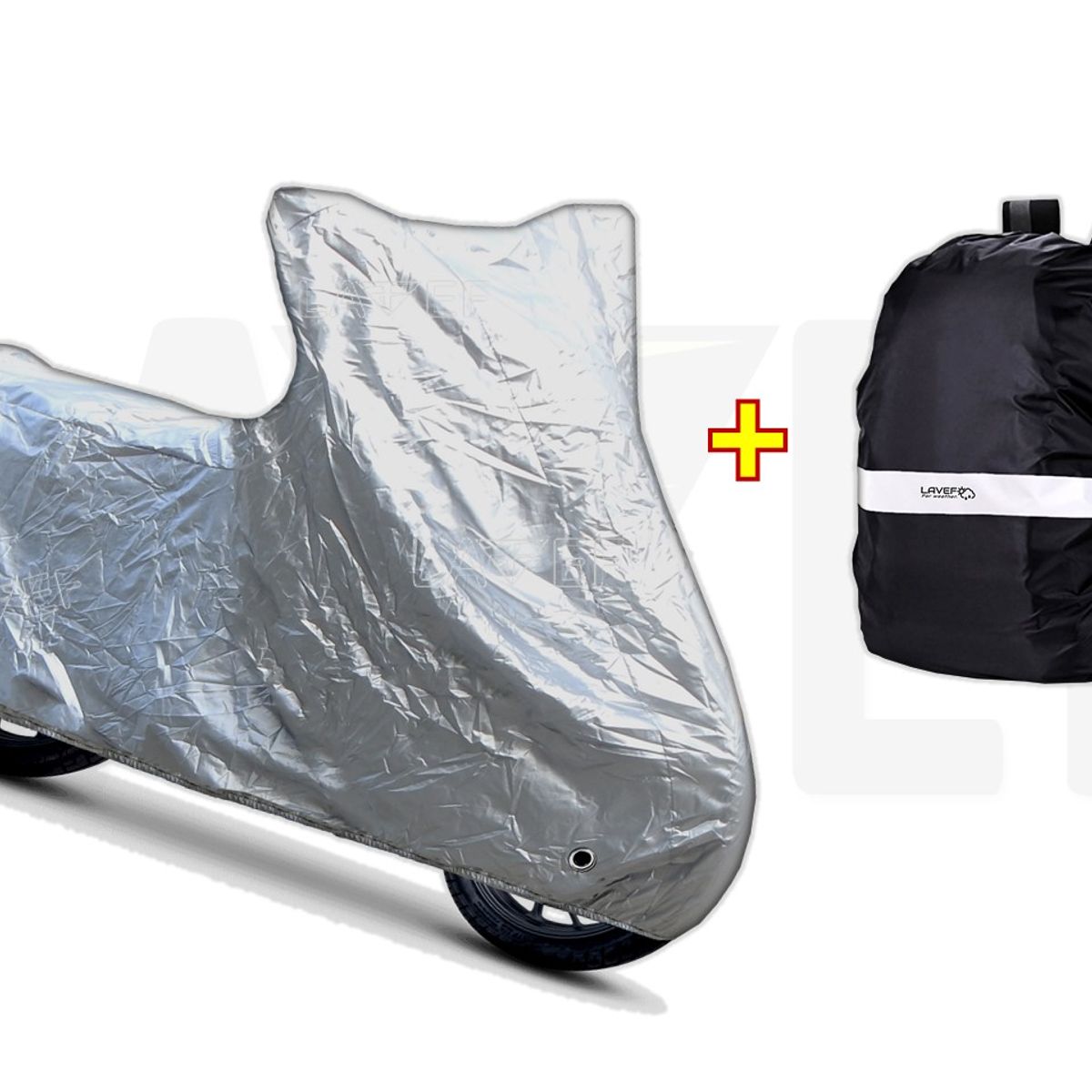 LAVEF - PIJAMA PARA MOTO CONTRA RAYOS UV + FORRO PARA MALETÍN