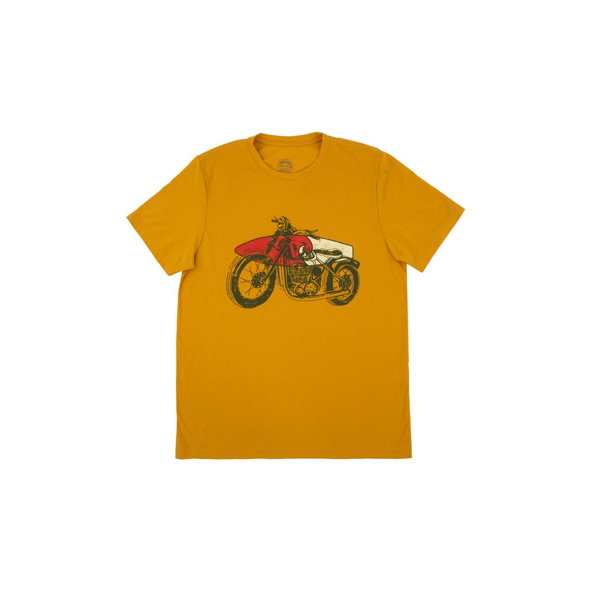 TENNIS - Camiseta amarilla tradicional para hombre