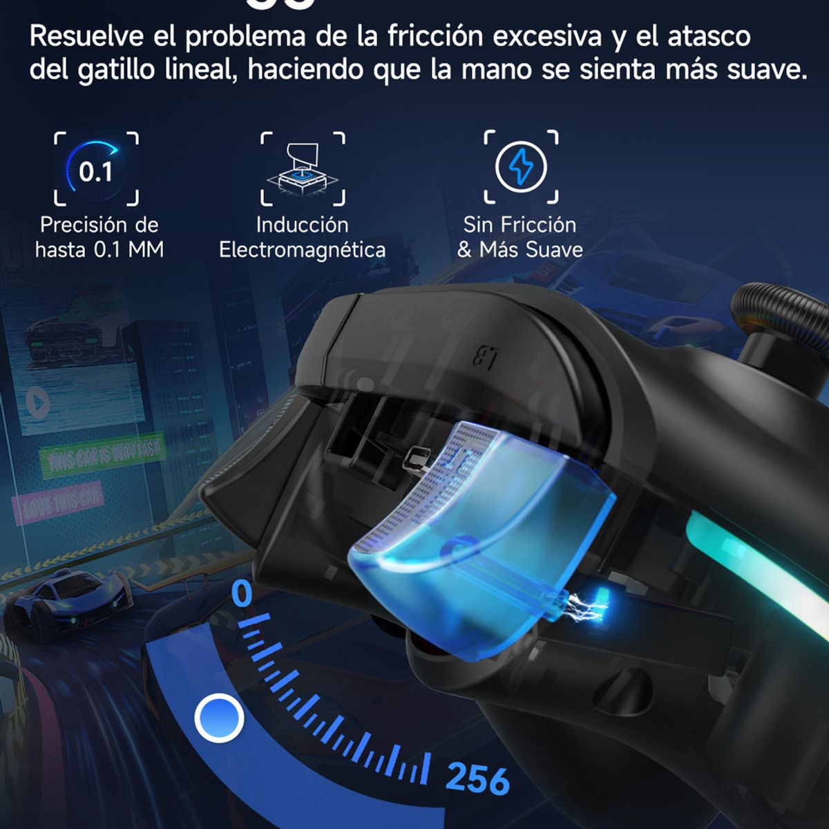 GENERICO - Control Inalambrico Easysmx X15 Pc-switch-ios-android