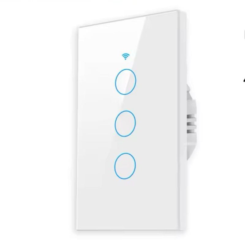 GENERICO - INTERRUPTOR 3 VIAS WIFI SIN NEUTRO COMPATIBLE ALEXA -GOOGLE ASSISTANT
