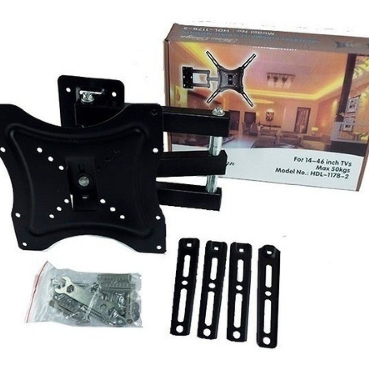 SKY - Soporte Home Design De Pared Para Tvmonitor De 14 A 55 Negro