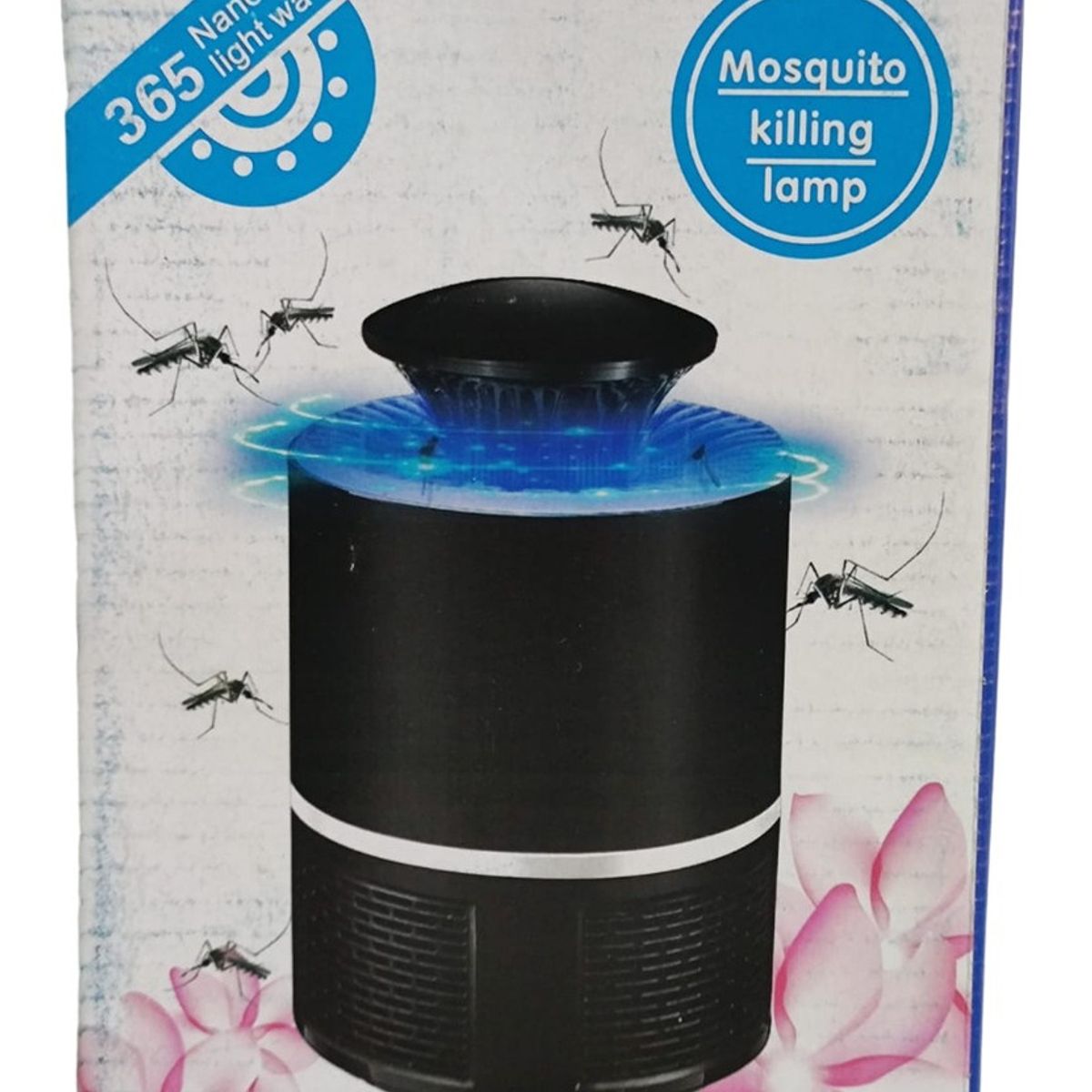 GENERICO - Lampara Mata Moscas Mosquitos Repelente Insectos Eléctrica