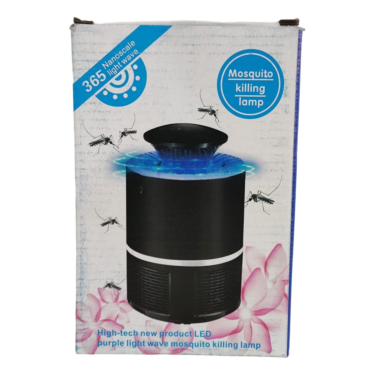 GENERICO - Lampara Mata Moscas Mosquitos Repelente Insectos Eléctrica