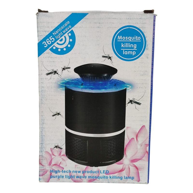 GENERICO - Lampara Mata Moscas Mosquitos Repelente Insectos Eléctrica