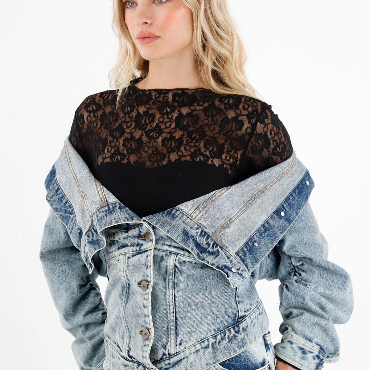 TENNIS - Chaqueta multiestilo azul para mujer