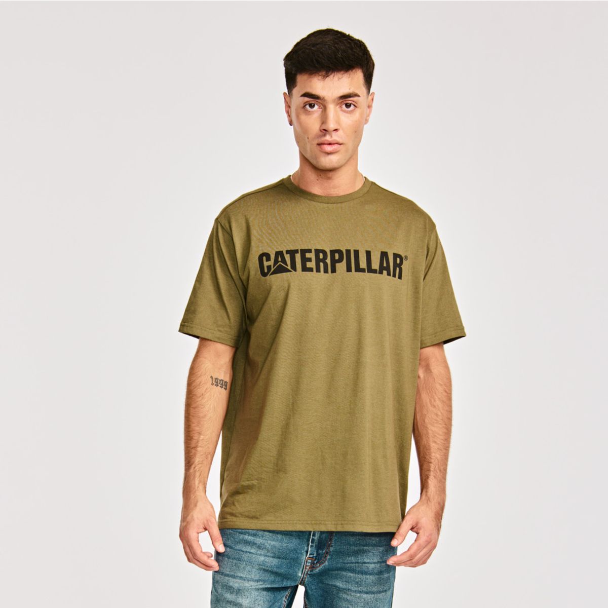 CAT - Camiseta Hombre CATERPILLAR LOGO TEE 4010501-3JE CAT.