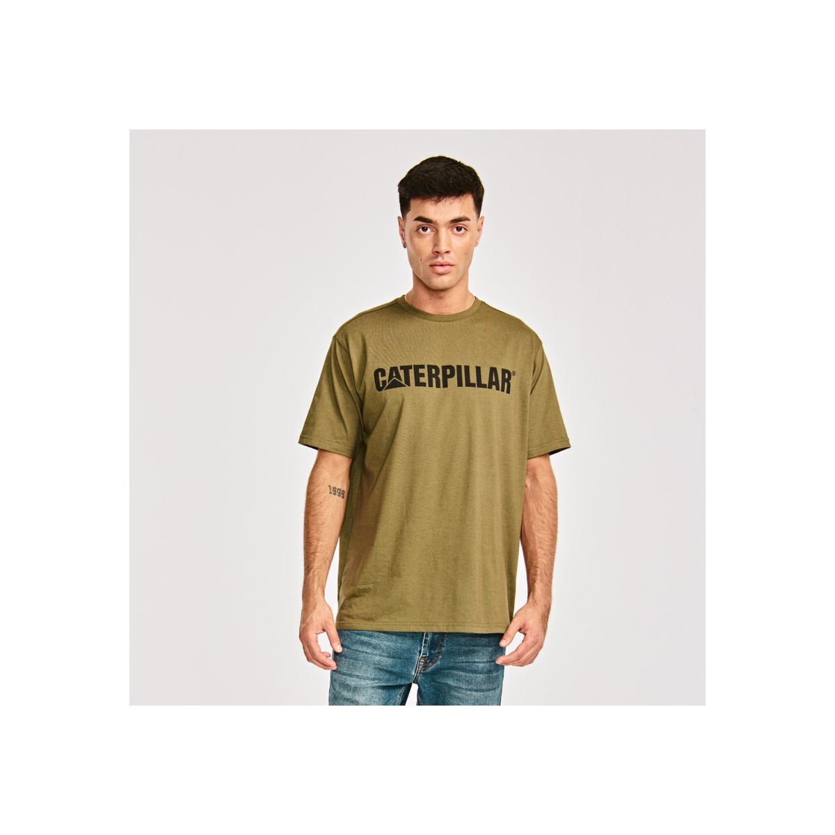 CAT - Camiseta Hombre CATERPILLAR LOGO TEE 4010501-3JE CAT.
