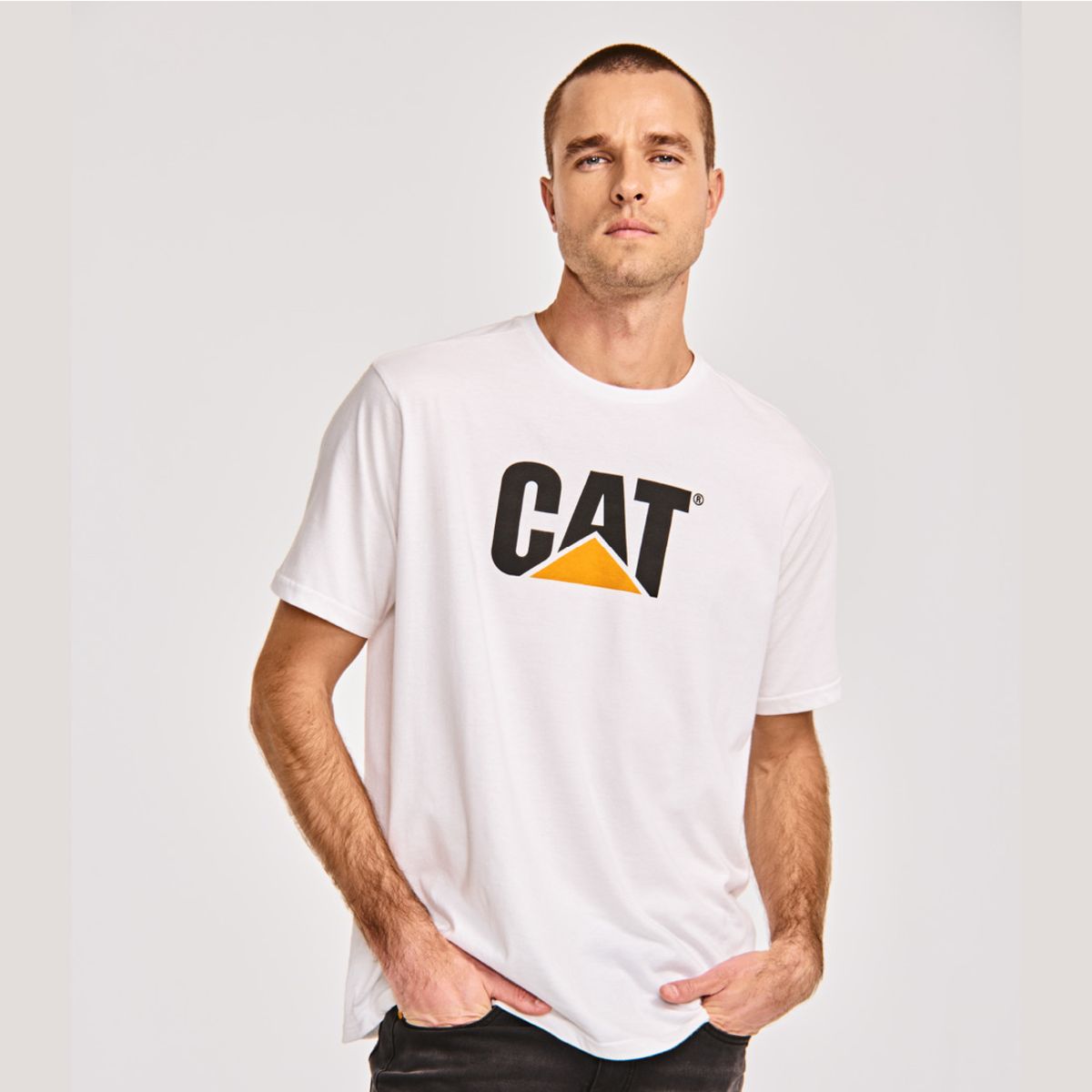 CAT - Camiseta Hombre CAT LOGO TEE 4010500-9AO CAT.
