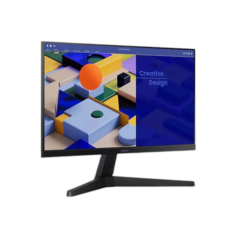 SAMSUNG - Monitor Samsung Essential 22 modo para cuidado ocular NEGRO