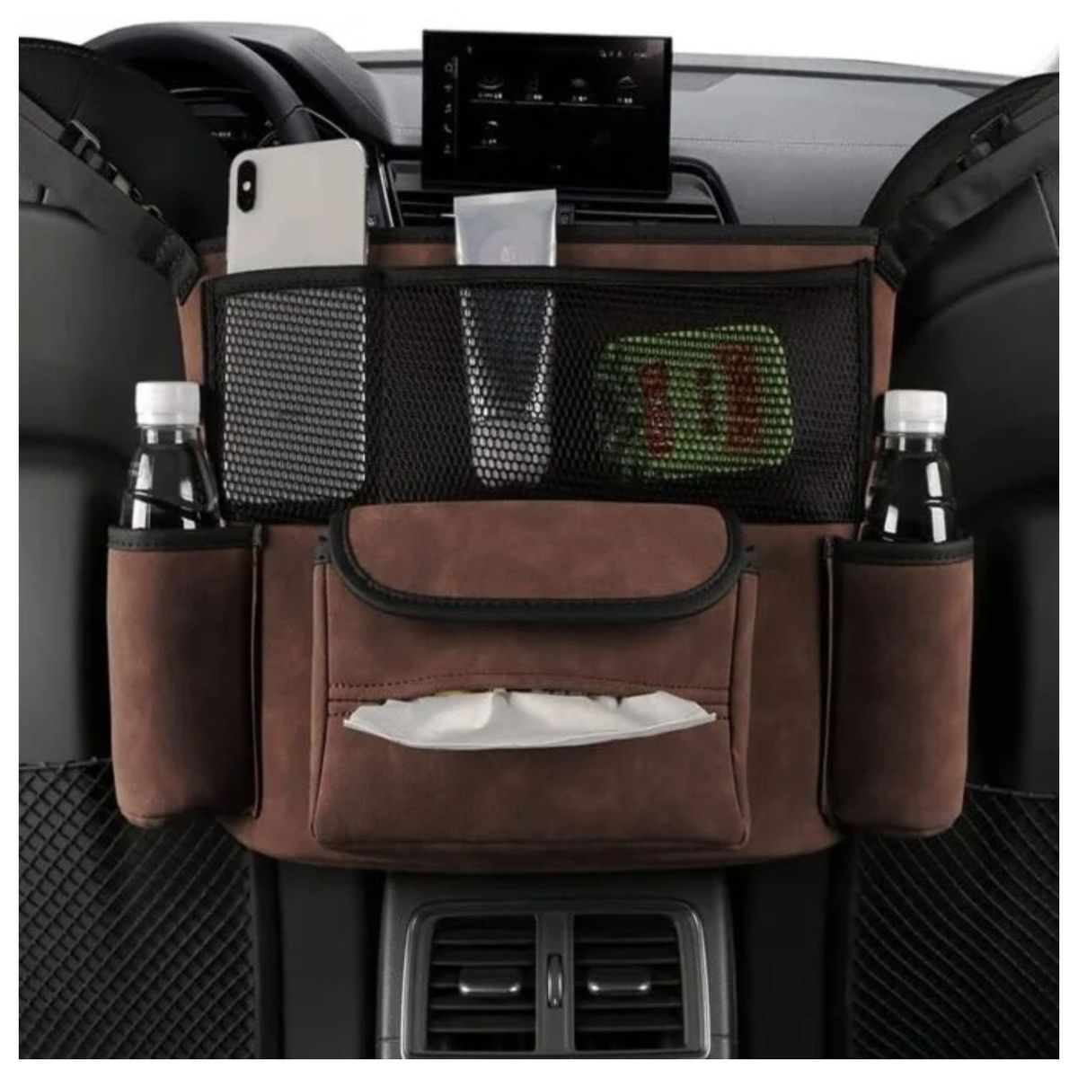 TELEPRODUCTOSBOGOTA - Bolsa Organizadora Para Silla Auto Soporte Para Accesorios
