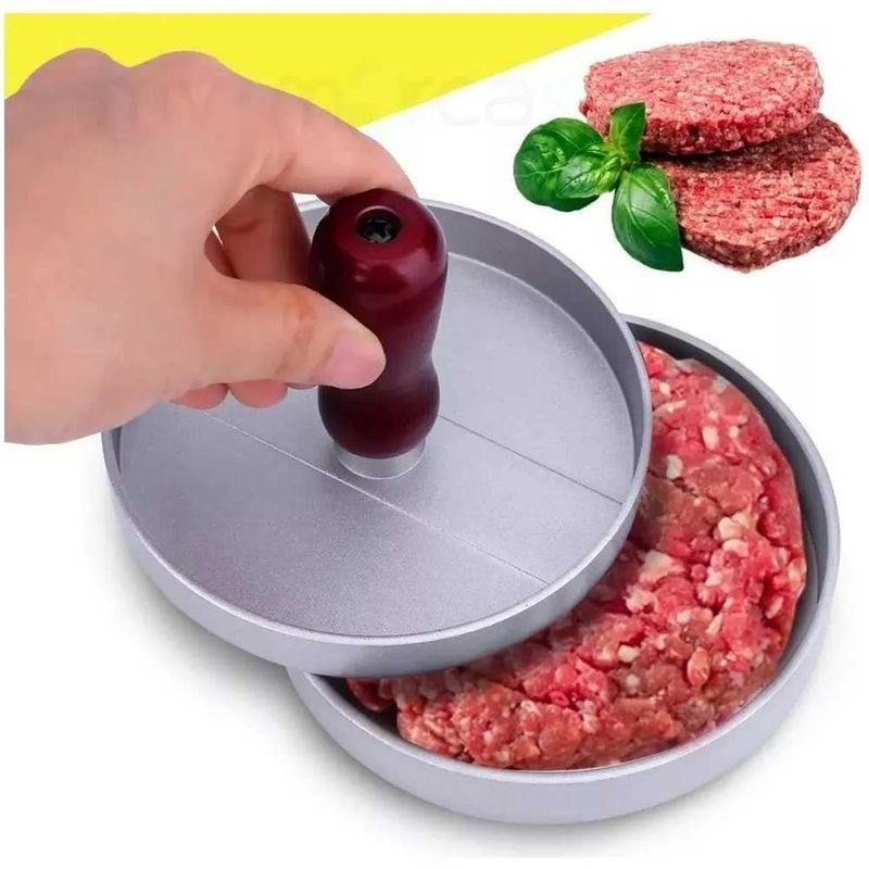 ONE PIXEL - Molde Prensa Manual Para Carne Hamburguesa