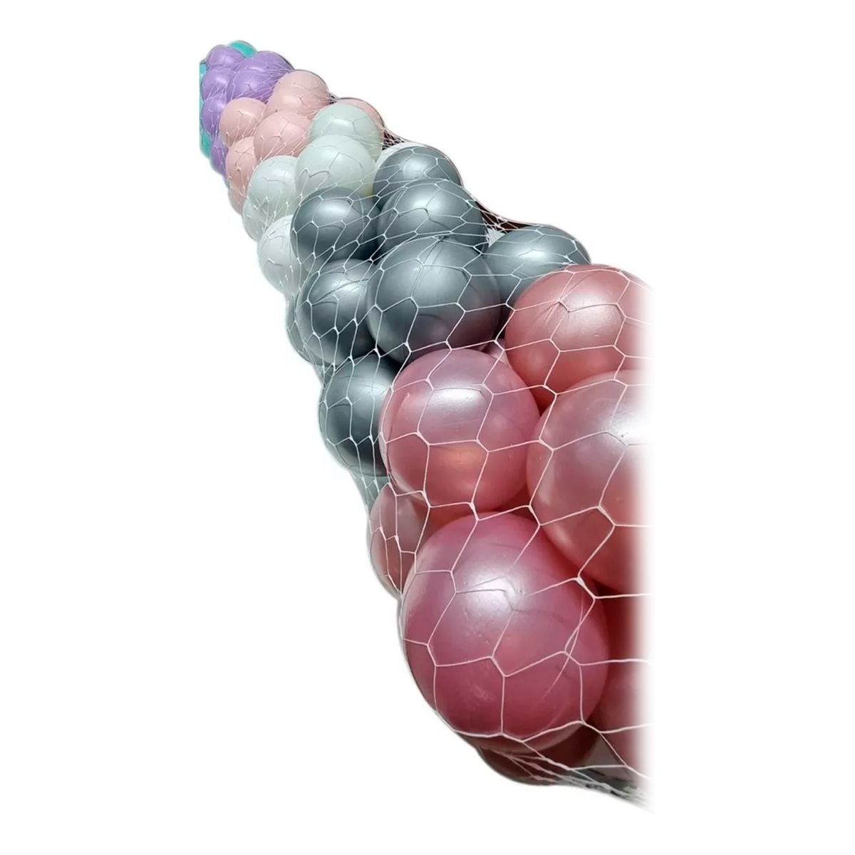 GENERICO - 200 Pelotas Piscina Paquete Colores Pastel Excelente Calidad