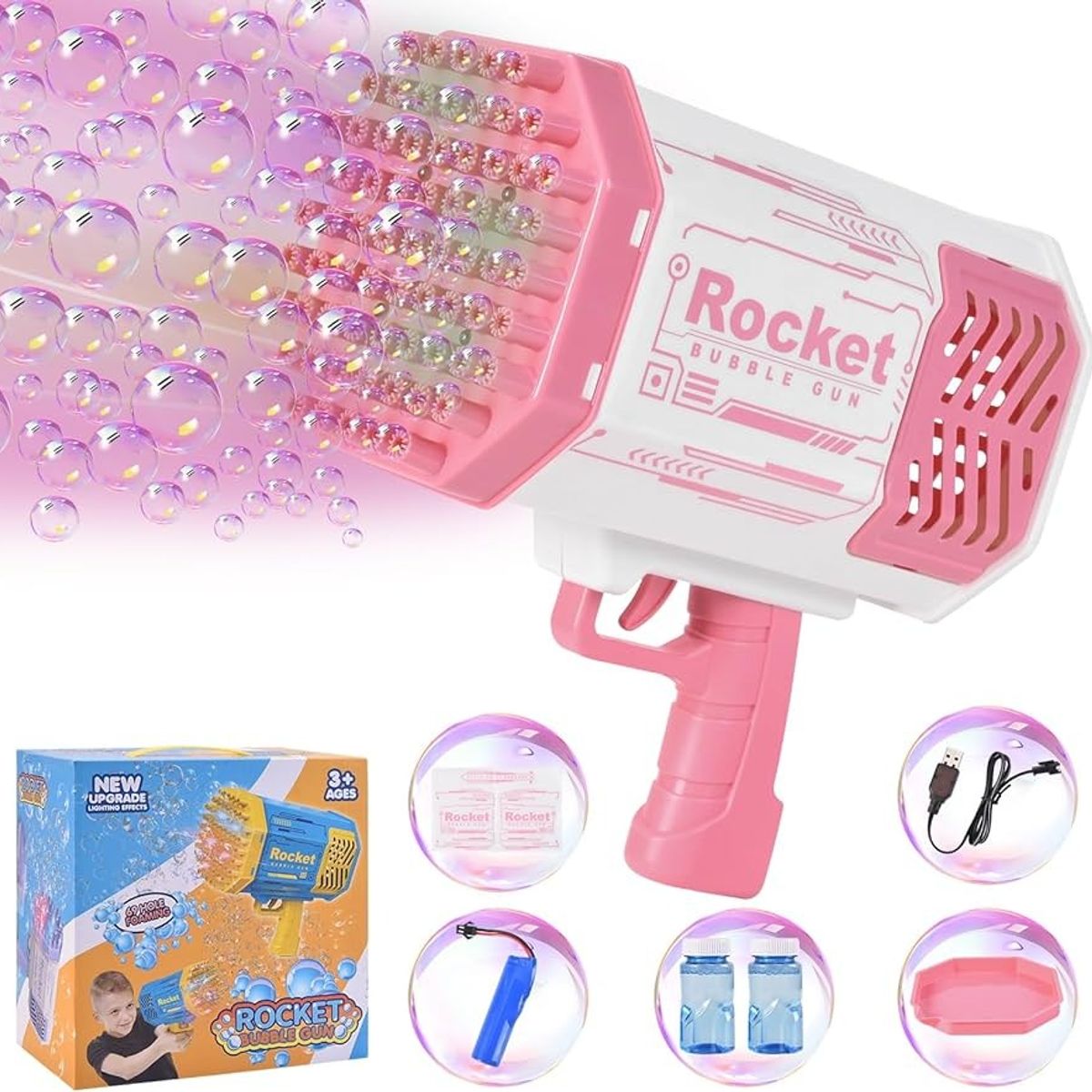 GENERICO - Lanzador De Burbujas Grande Rocket