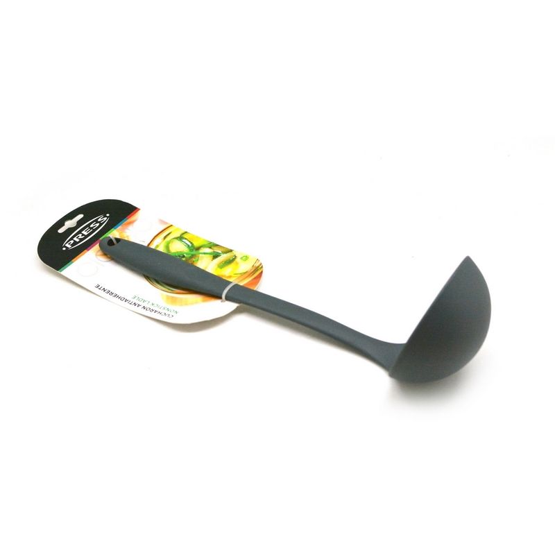 PRESS - Cucharón De Cocina en Nylon Antiadherente PRESS 76402 Gris
