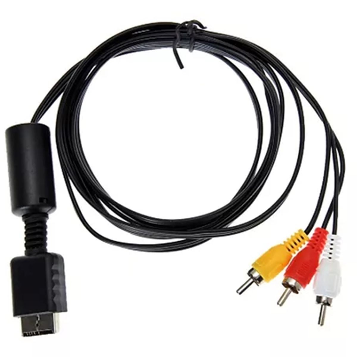 GENERICO - Cable Av Playstation Ps2 Audio Video Cable De 1.8 Mts.