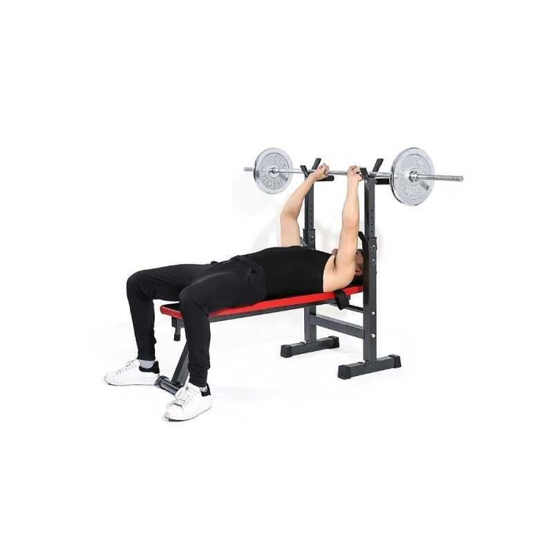 GENERICO - Banco Para Pesas Ejercicios Múltiples Abdomen Pesas Gimnasio Sport fitness