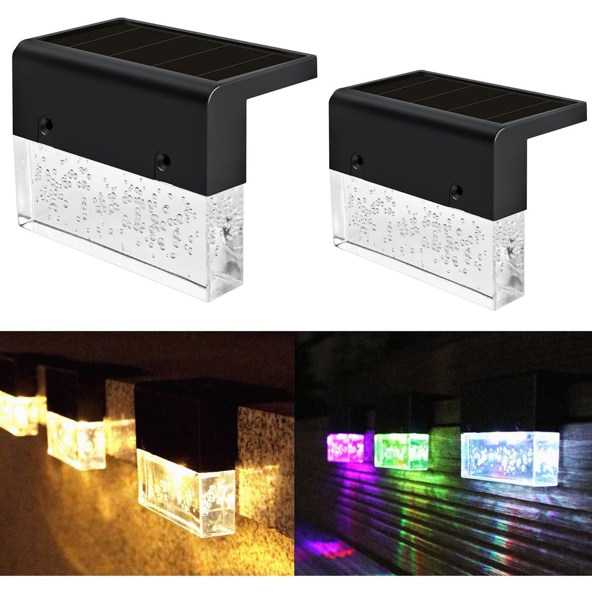 ONE PIXEL - Luz Solar Led Luz Decorativa Para Pisos Luces 2 PCS