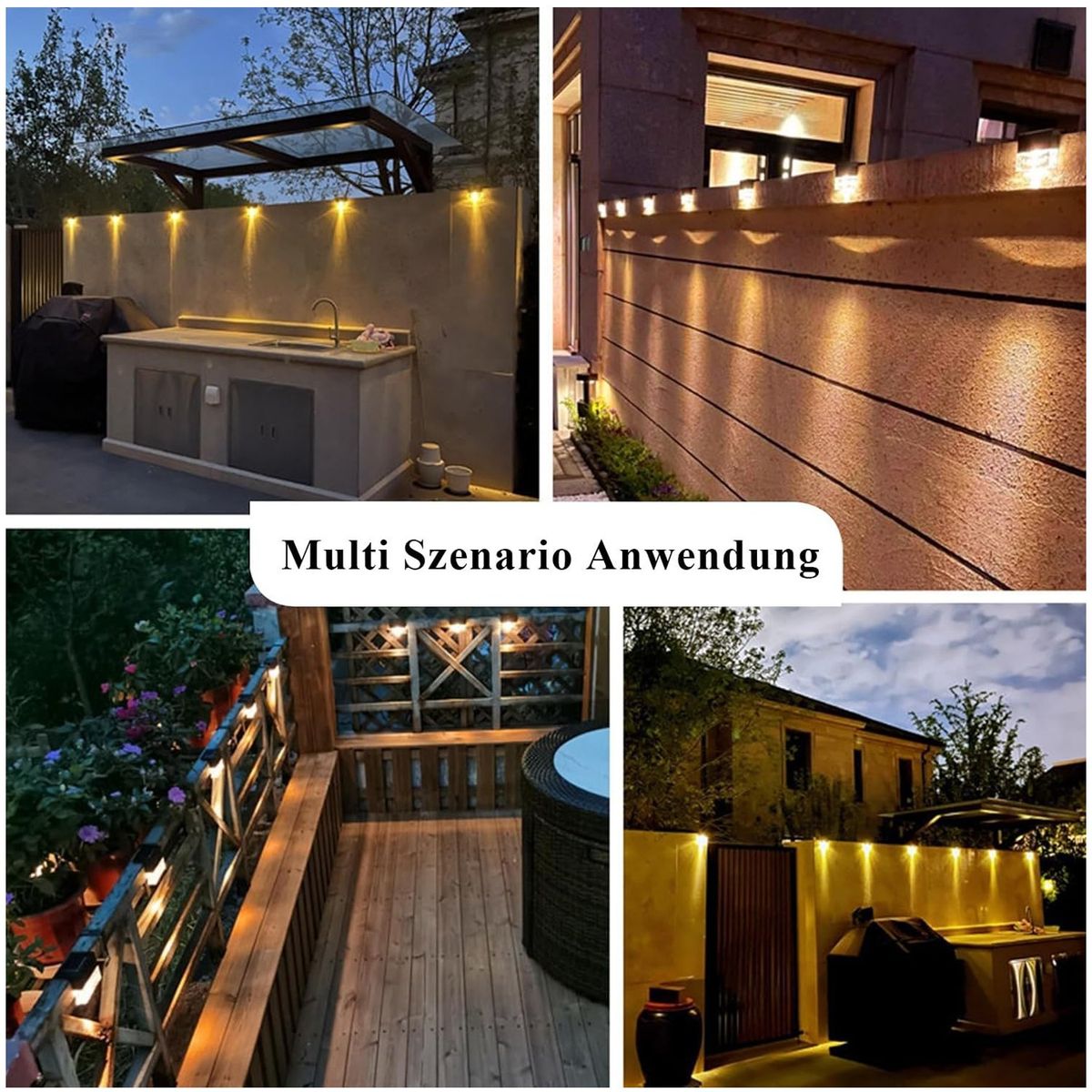 ONE PIXEL - Luz Solar Led Luz Decorativa Para Pisos Luces 2 PCS