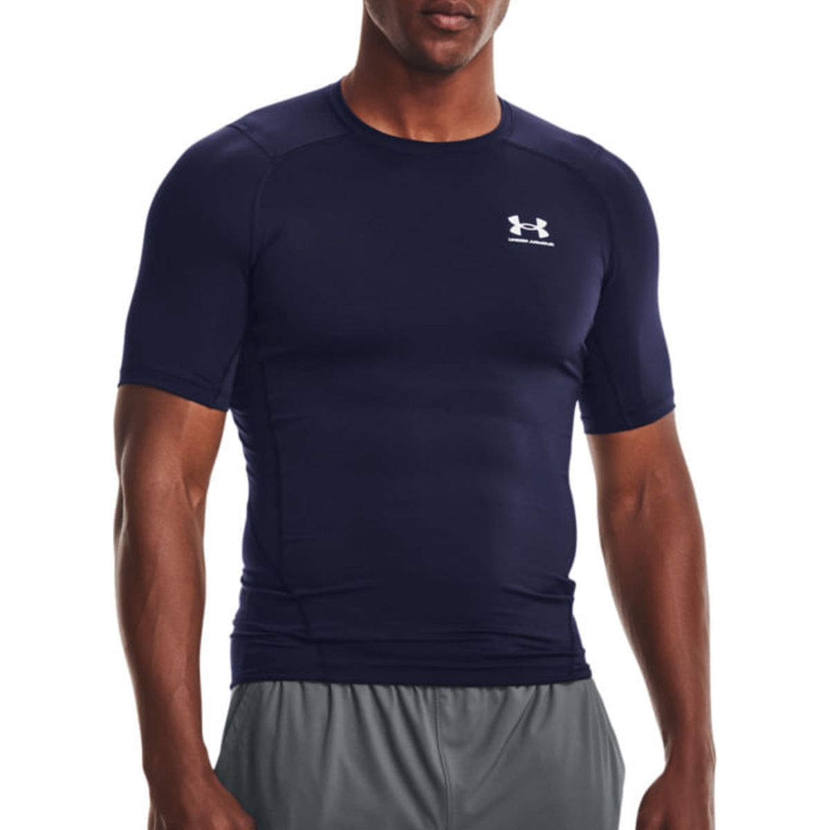UNDER ARMOUR - Camiseta Hombre Under Armour HG ARMOUR COMP SS Azul UNDER ARMOUR
