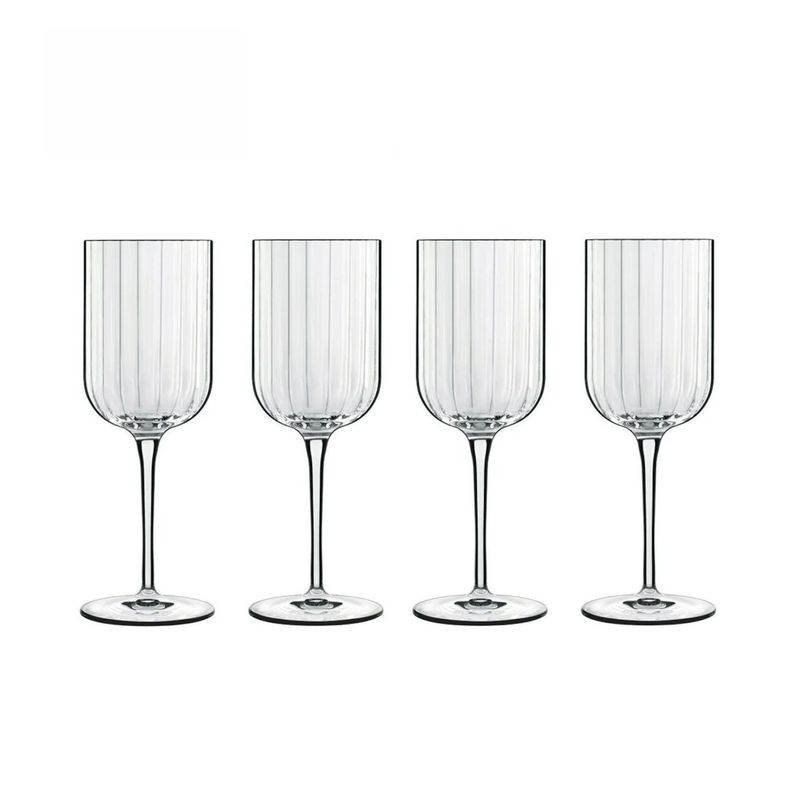 LUIGI BORMIOLI - Juego de 4 Copas Vino Blanco Bach 28cl