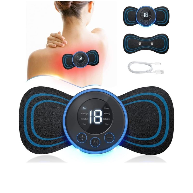 GENERICO - Masajeador de cuello Inalámbrico Gimnasia Pasiva Recargable