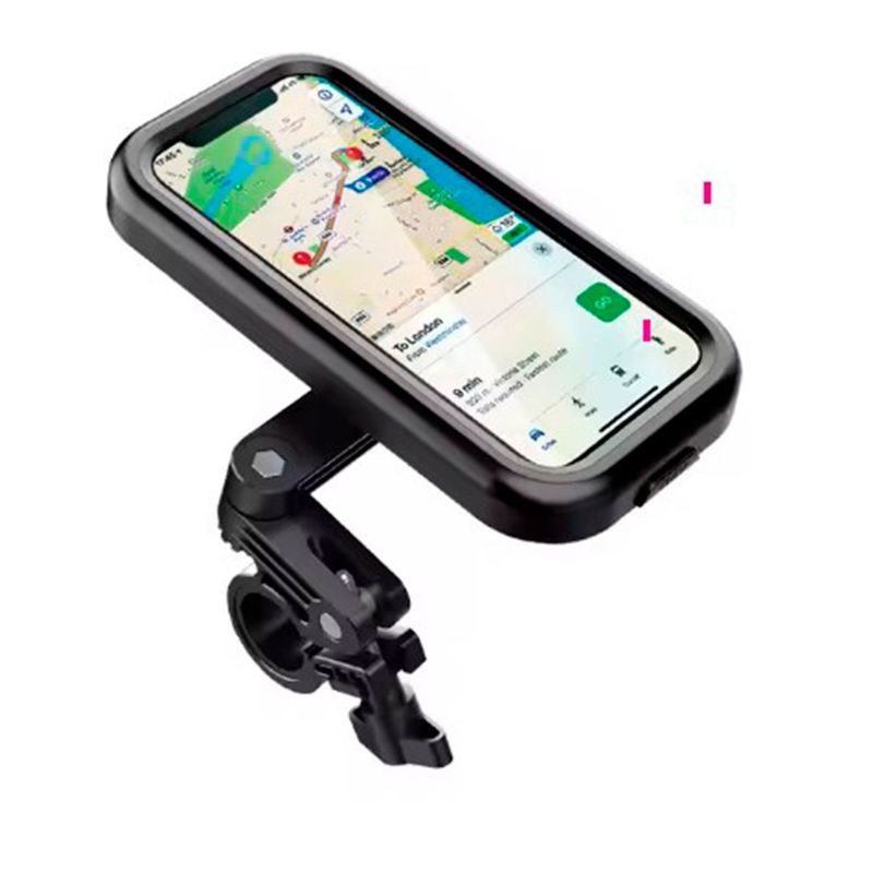 GENERICO - Soporte Holder Celular Moto - Bicicleta Impermeable Kaku ksc-1532