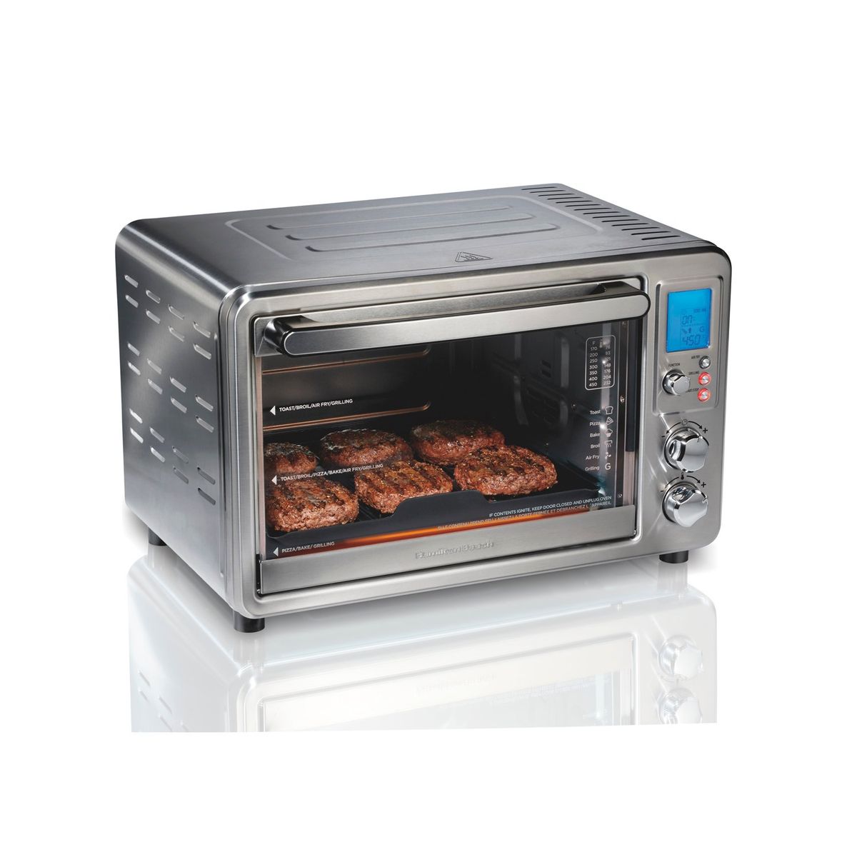 HAMILTON BEACH - Horno Asador con Freidor con Aire Hamilton Beach Sure-Crisp 31395