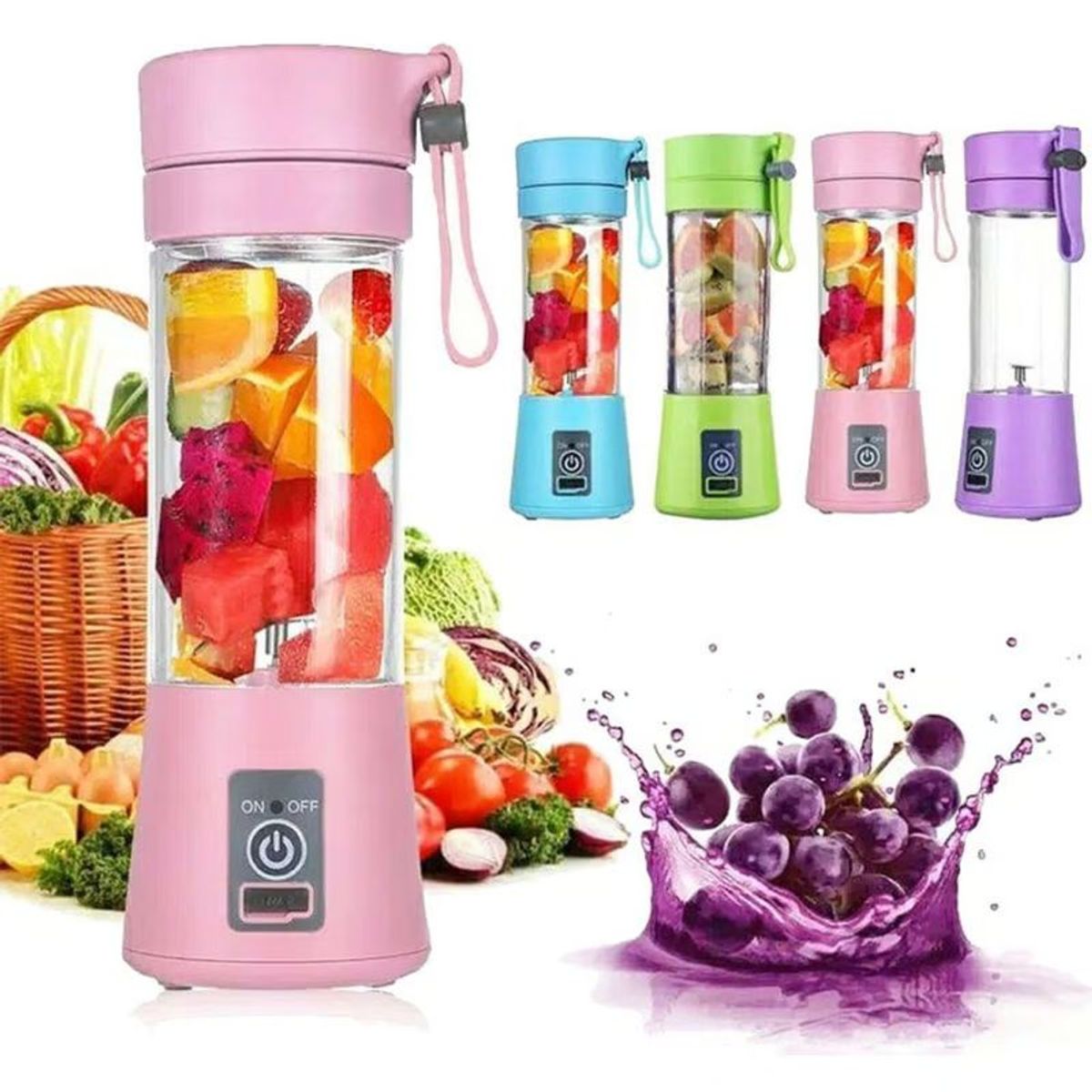 GENERICO - licuadora portatil recargable usb.