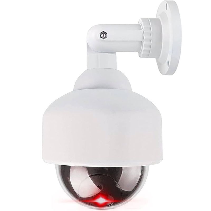 GENERICO - Cámara de seguridad 180 grados dummy efecto realista