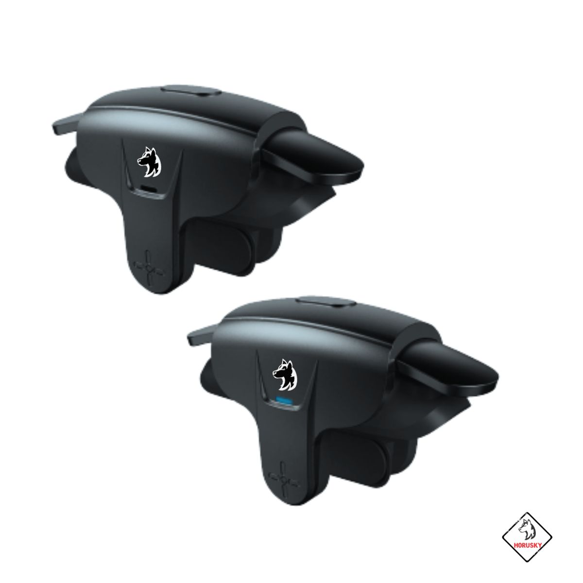 GENERICO - Gatillos Gamer Electrónicos Turbo Horusky Ky02+ Fundas Dedos