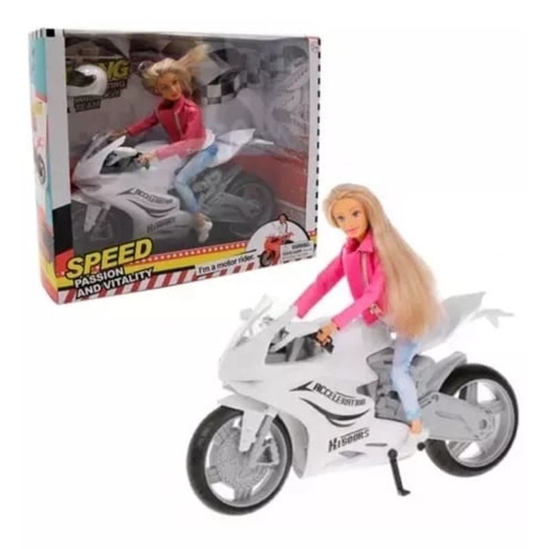 GENERICO - MUÑECA MOTOCICLETA 8459