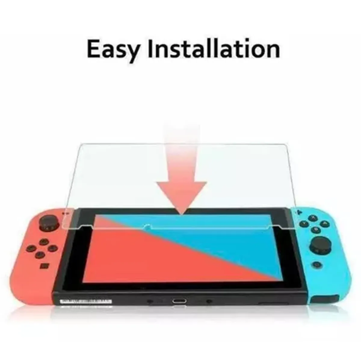 GENERICO - Vidrio Templado Protector Pantalla Nintendo Switch Oled