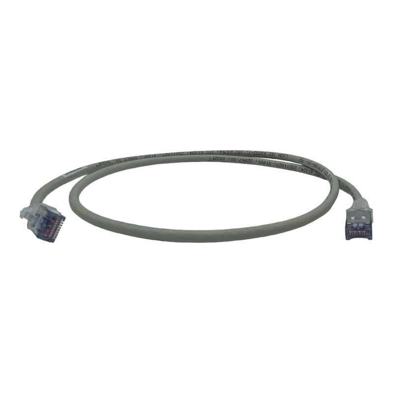 SIEMON - Patch Cord F/UTP Siemon Cat 6A PC6A-S1.5MA06LS Gris 7ft 2,1m