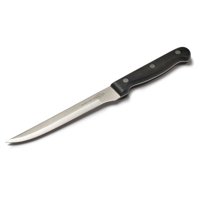 PRESS - Cuchillo De Cocina Para Deshuesar 16.5 Cm Acero Inox PRESS 76933 Negro