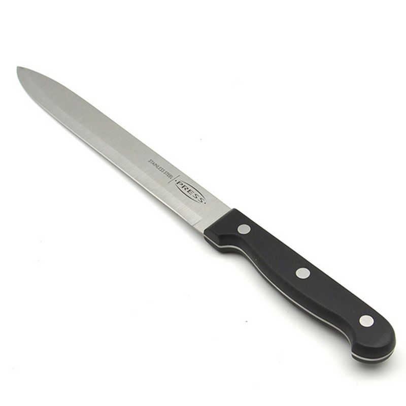 PRESS - Cuchillo De Cocina Para Filetear 20 Cm Acero Inox PRESS 76935 Negro